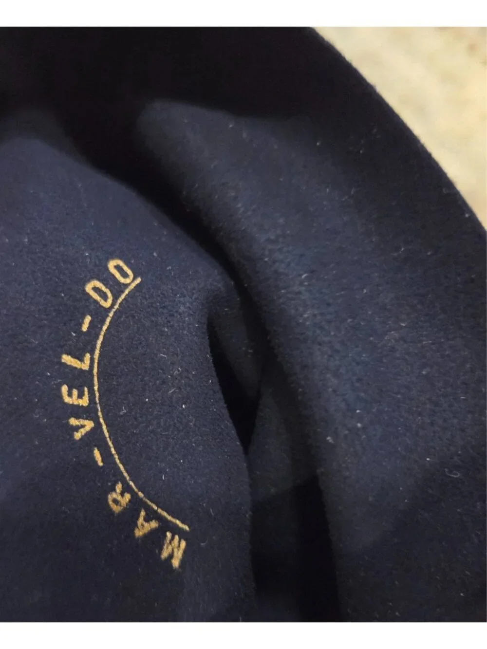 New! Vintage Women's Size S 6.5 Blue Suede Leather 15
